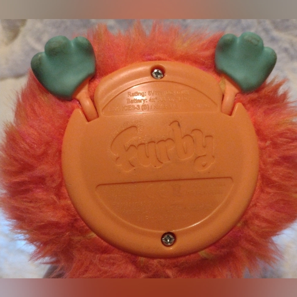 Furby Interactive Plush Toy Pink Blue Tested Works 2023 Coral Hasbro - Picture 6 of 6